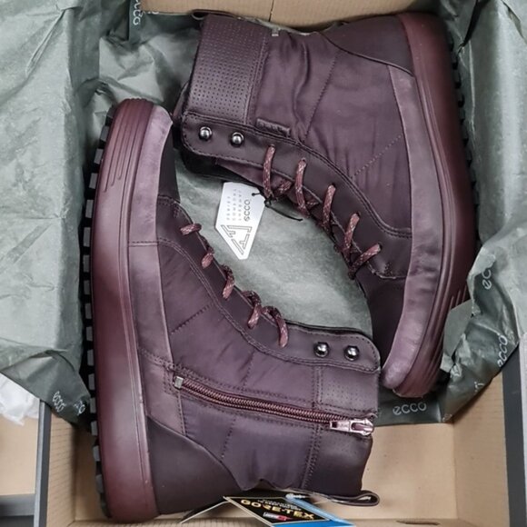 ECCO Women's Soft 7 Tred Winter Boot Gore-tex Oxford - Picture 7 of 8